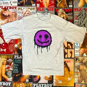 “Adika” Blood Smiley Face // size medium //